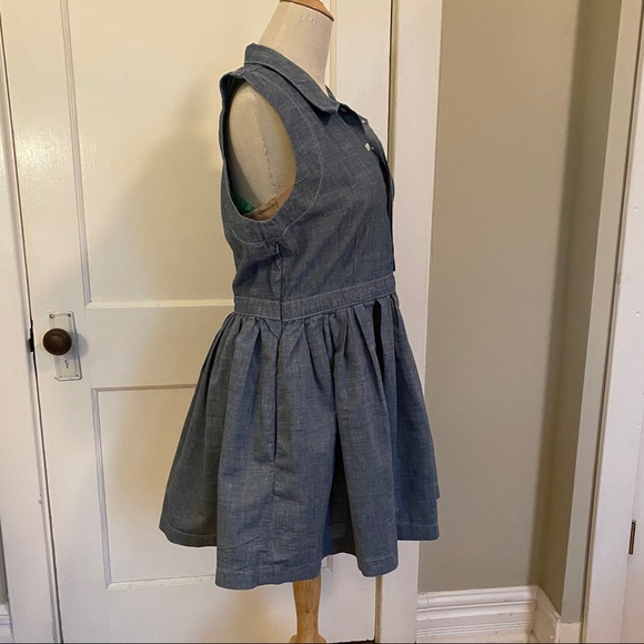 Opening Ceremony x Levi’s Chambray Dress Sz Large - Picture 8 of 15